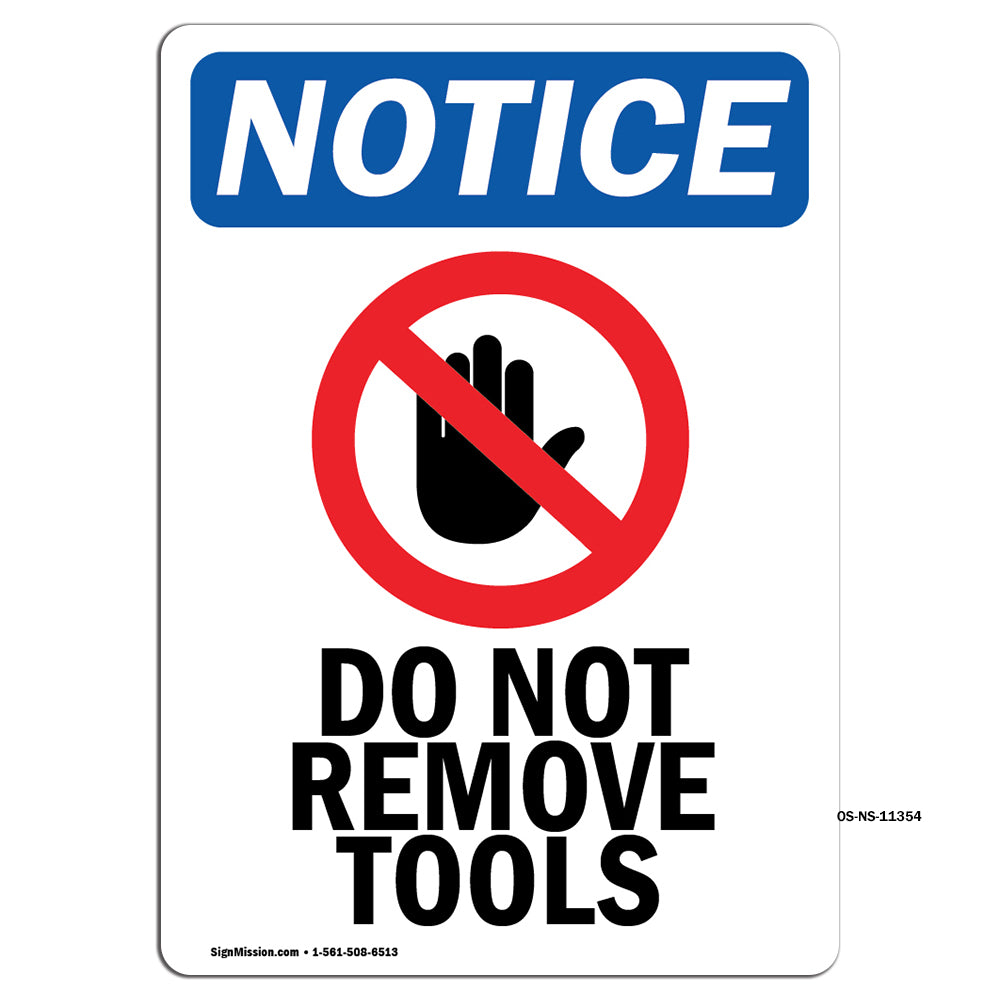 Do Not Remove Tools