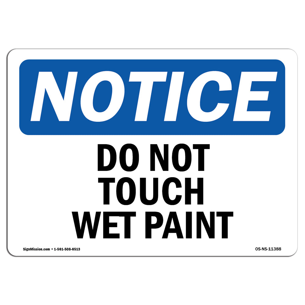 Do Not Touch Wet Paint