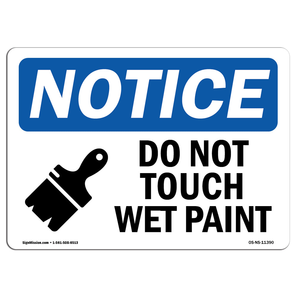 Do Not Touch Wet Paint