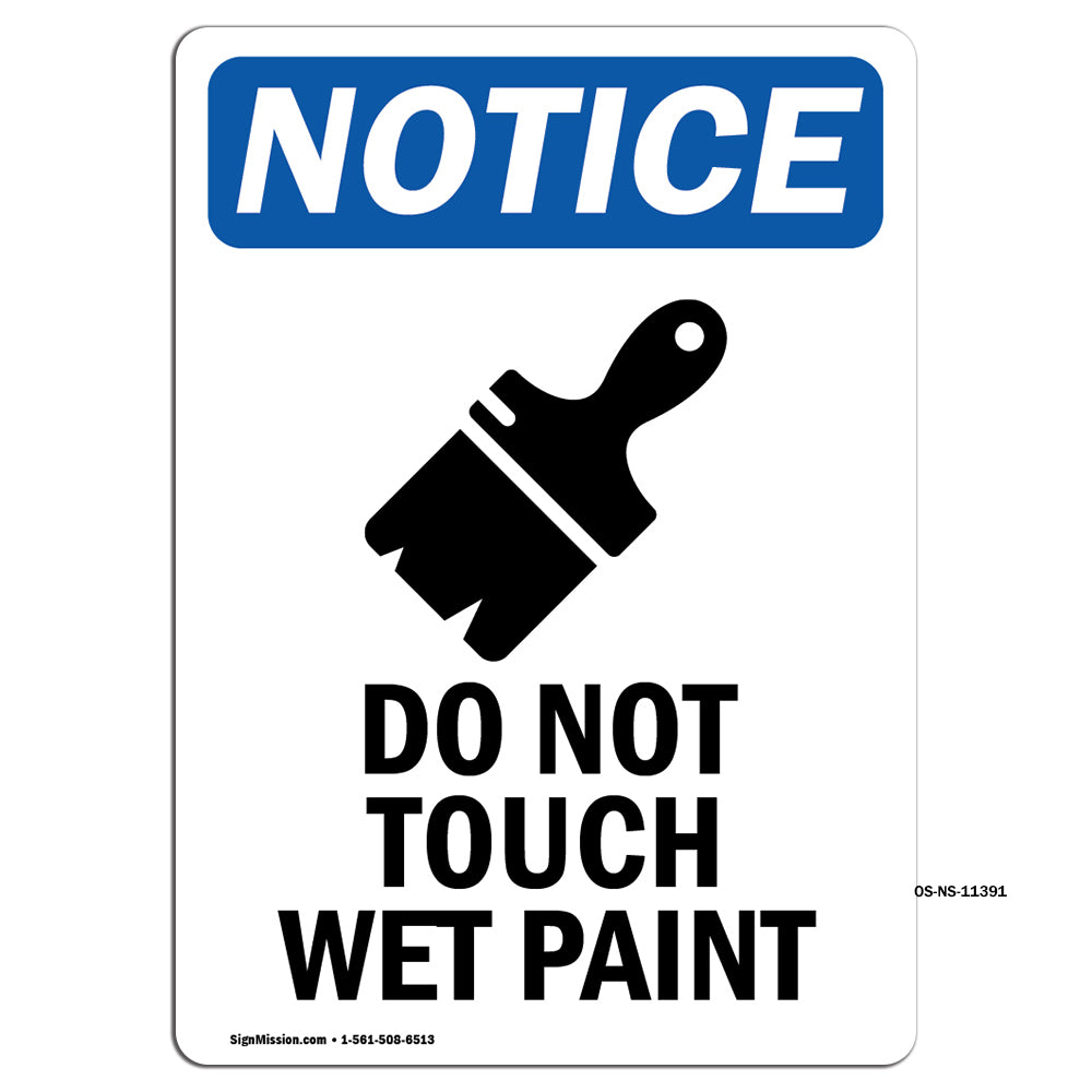 Do Not Touch Wet Paint