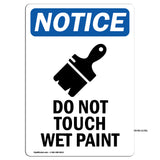 Do Not Touch Wet Paint