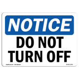 Do Not Turn Off