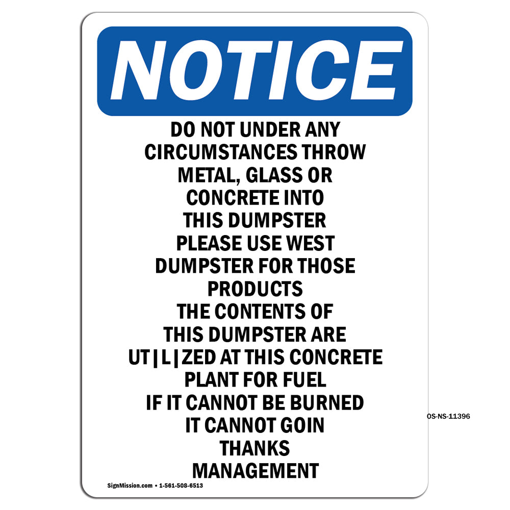 Do Not Under Any Circumstances
