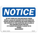 Do Not Under Any Circumstances