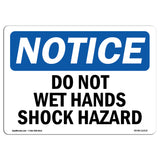Do Not Wet Wash Shock Hazard
