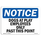 Dogs At Play Employees Only Past