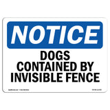 Dogs Contained By Invisible Fence