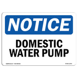 Domestic Water Pump