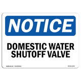 Domestic Water Shutoff Valve
