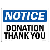 Donation Thank You