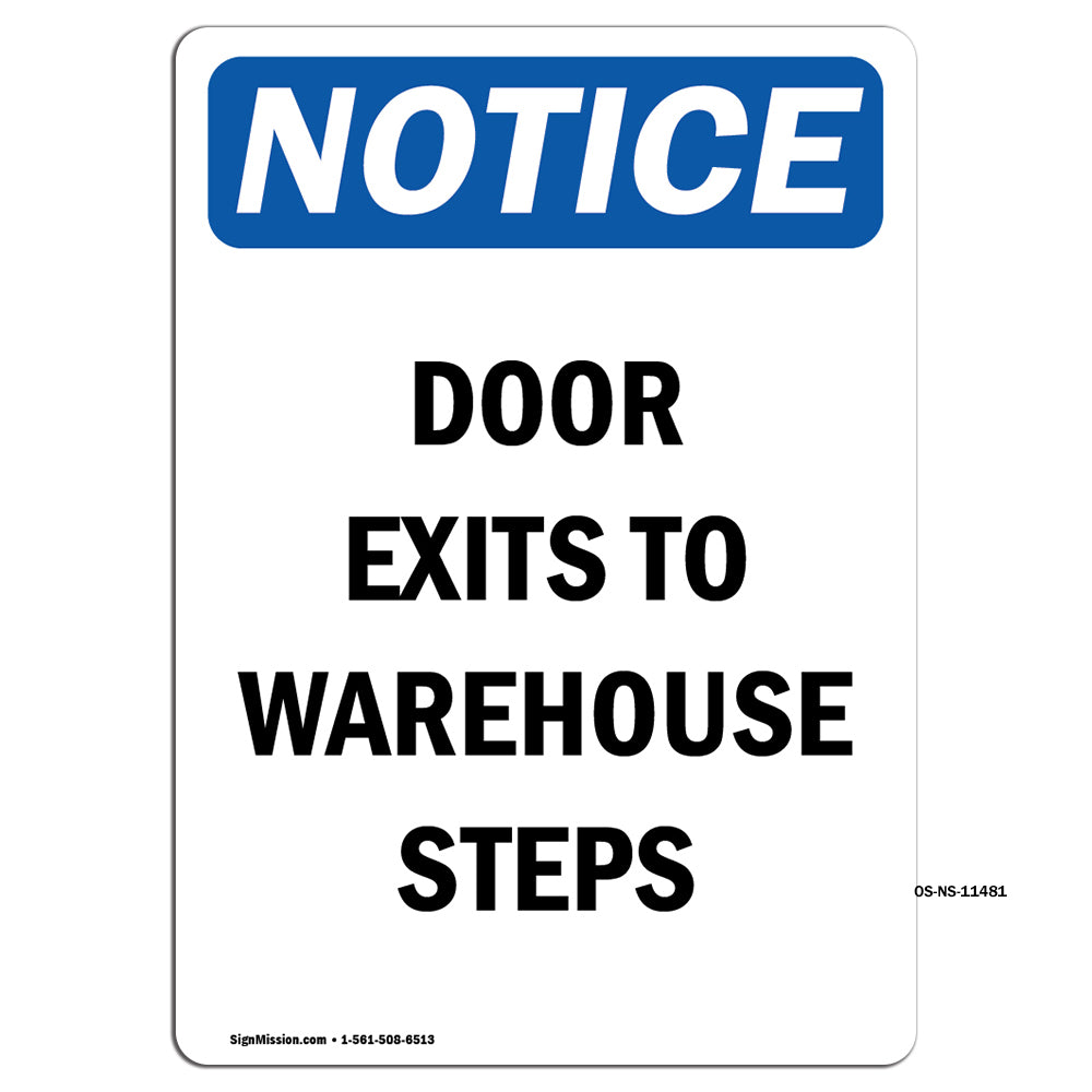 Door Exits To Warehouse Steps