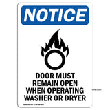 Door Must Remain Open