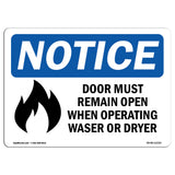 Door Must Remain Open