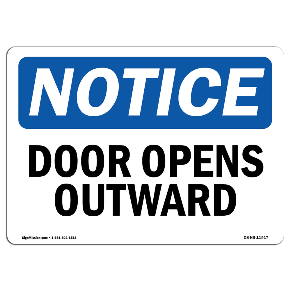 Door Opens Outward