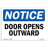 Door Opens Outward