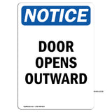 Door Opens Outward