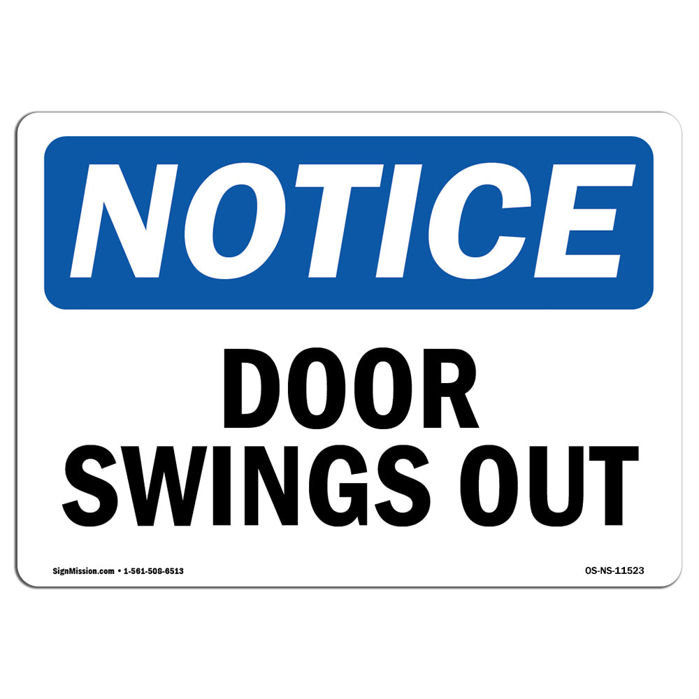Door Swings Out