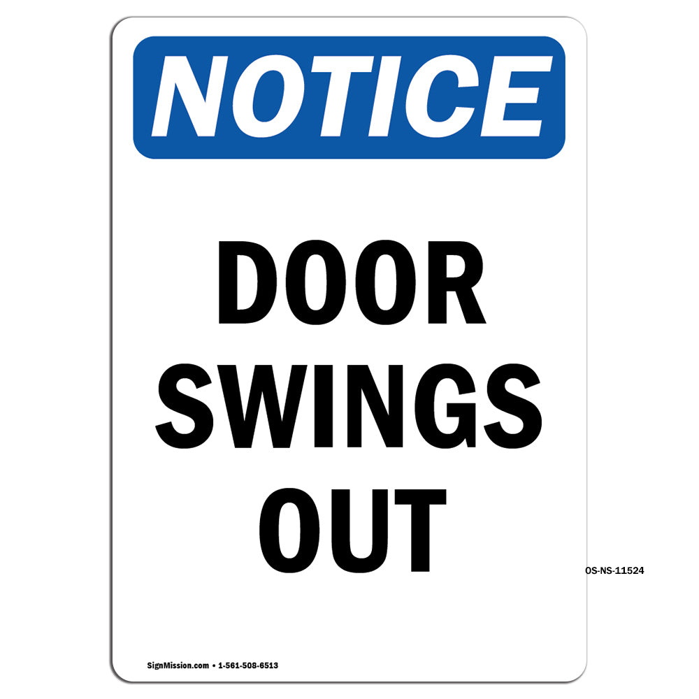 Door Swings Out