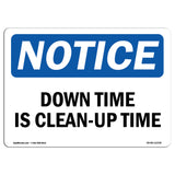 Down Time Is Clean-Up Time