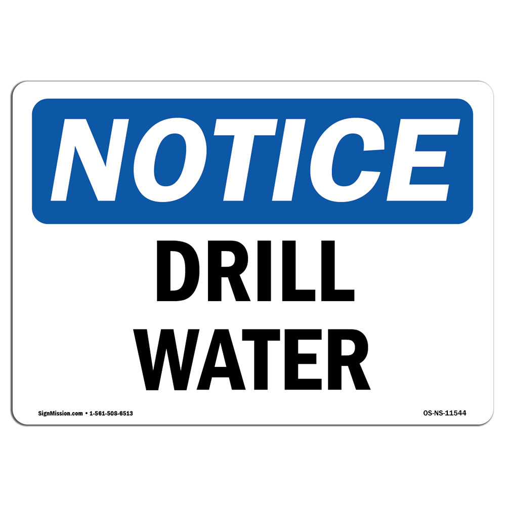 Drill Water