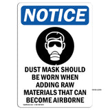 Dust Mask Should Be