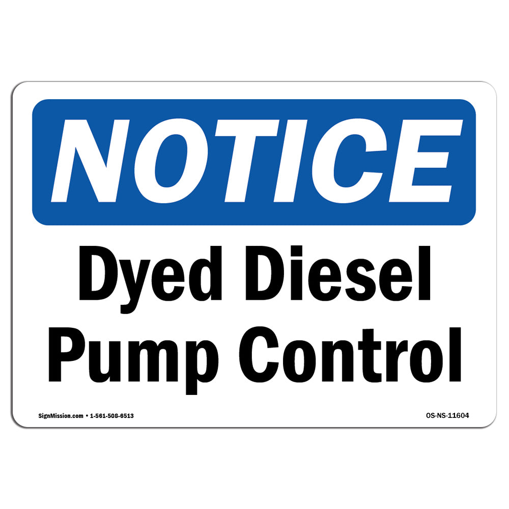 Dyed Diesel Pump Control