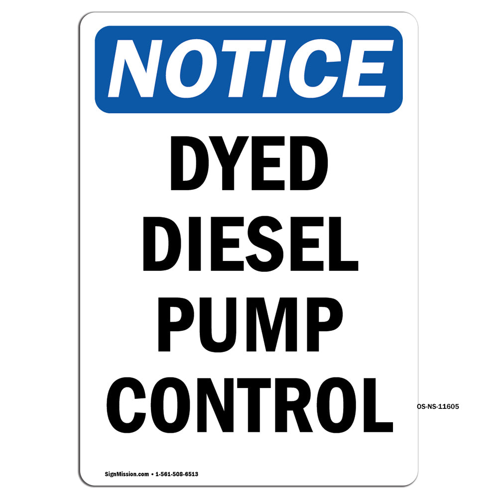 Dyed Diesel Pump Control