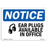 Ear Plugs Available In Office