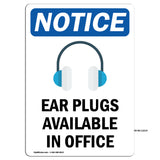 Ear Plugs Available In Office