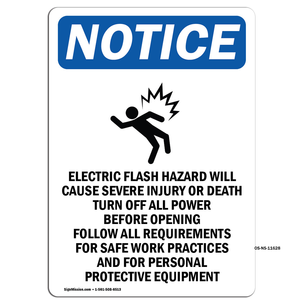 Electric Flash Hazard
