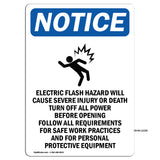 Electric Flash Hazard