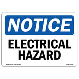 Electrical Hazard Sign