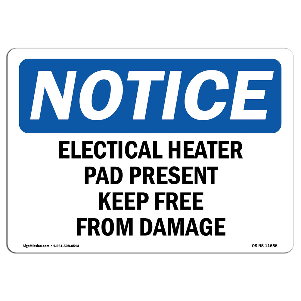 Electrical Heater Pad Present Keep Free