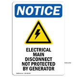 Electrical Main Disconnect Not