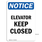 Elevator Keep Closed