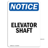 Elevator Shaft Sign