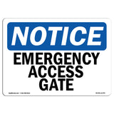 Emergency Access Gate