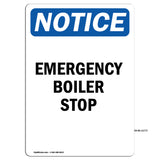 Emergency Boiler Stop