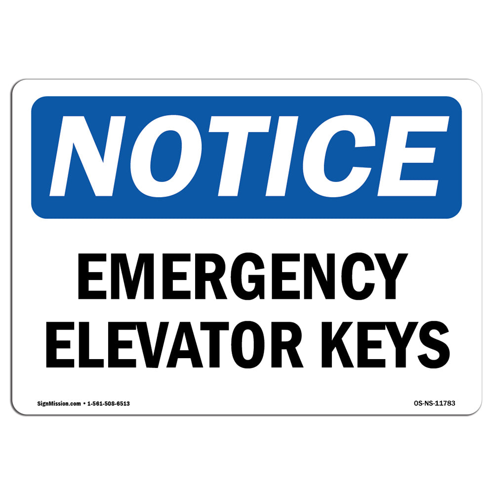 Emergency Elevator Keys
