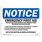 Emergency First Aid Should Liquid Or Vapors