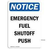 Emergency Fuel Shutoff Push