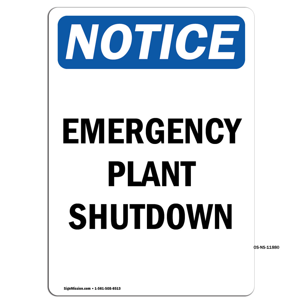 Emergency Plant Shutdown