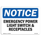 Emergency Power Light Switch And Receptacles