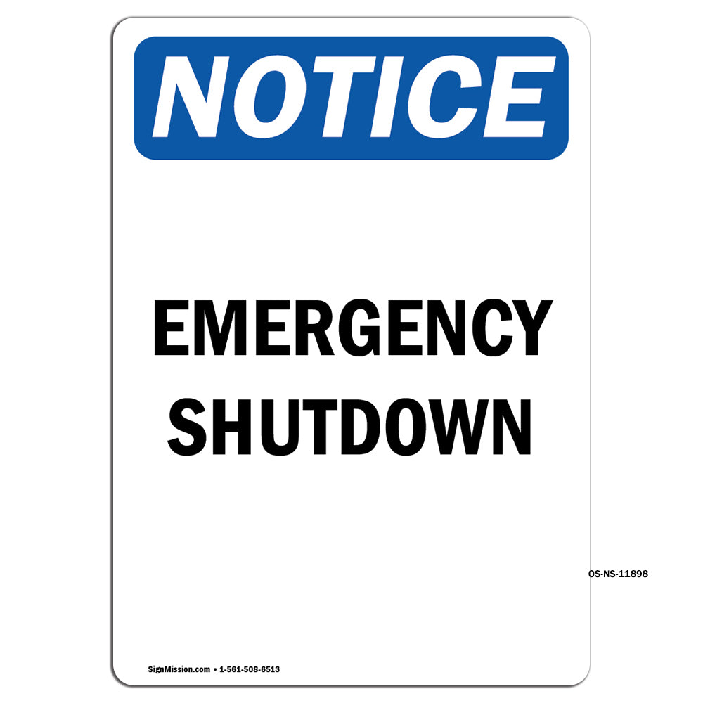 Emergency Shutdown