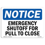 Emergency Shutoff Pull To Close