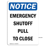 Emergency Shutoff Pull To Close