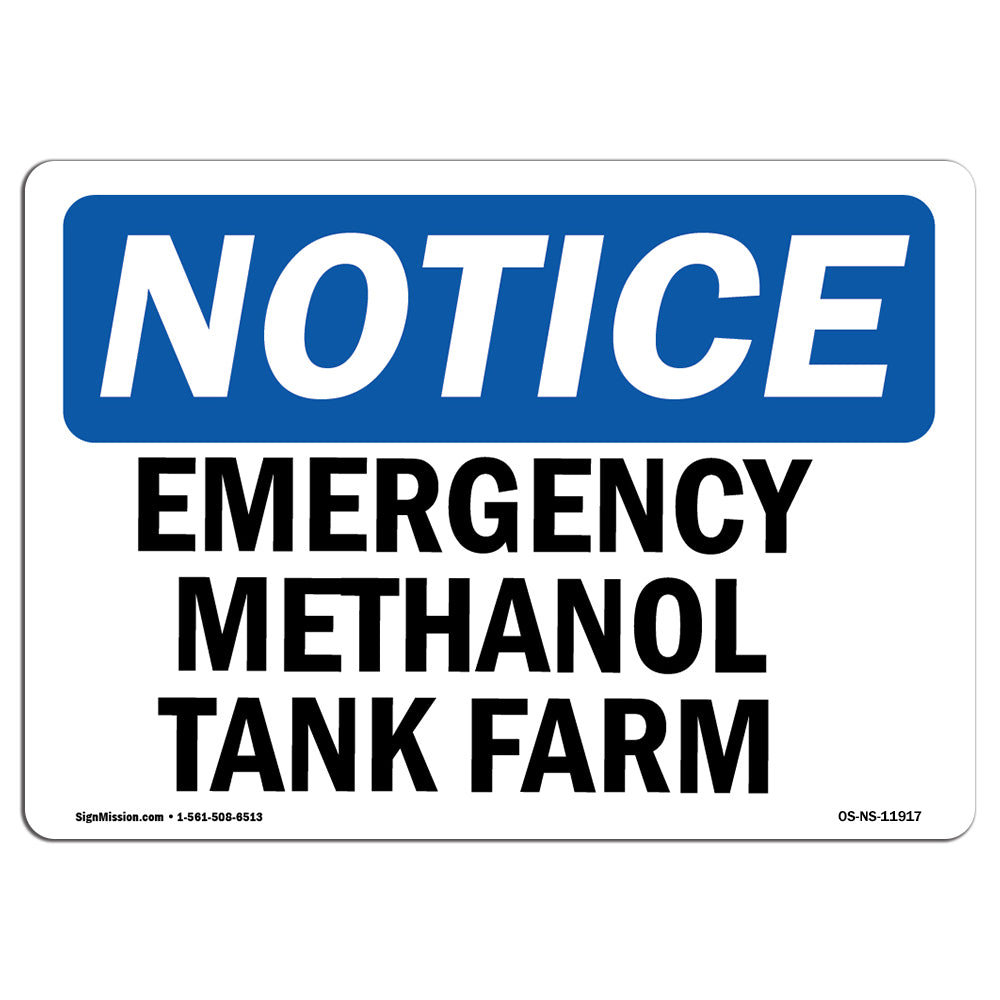 Emergency Stop Methanol Tank Farm