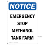 Emergency Stop Methanol Tank Farm