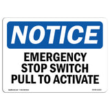 Emergency Stop Switch Pull To Activate