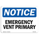 Emergency Vent Primary